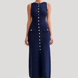 Charlotte | Luxuriously Knitted Dress With Buttons