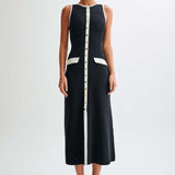 Charlotte | Luxuriously Knitted Dress With Buttons