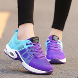 Women's Athletic Sneakers - Breathable Mesh - Cushioned Support - Lightweight Comfort