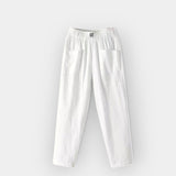 Jamie | Luxuriously Comfortable Linen Trousers Everyday