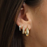 Gold Vermeil Hoop Earrings Exclusive Limited Edition