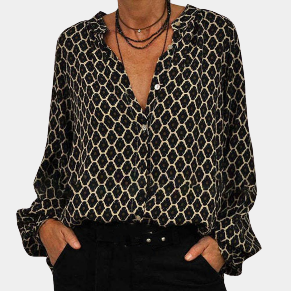 Elegant Lightweight Blouse with Breathable and Comfortable Design