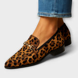 Alexandra | Luxurious Natural Animal Print Loafers