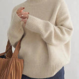 Margot | Elegant High Neck Sweater