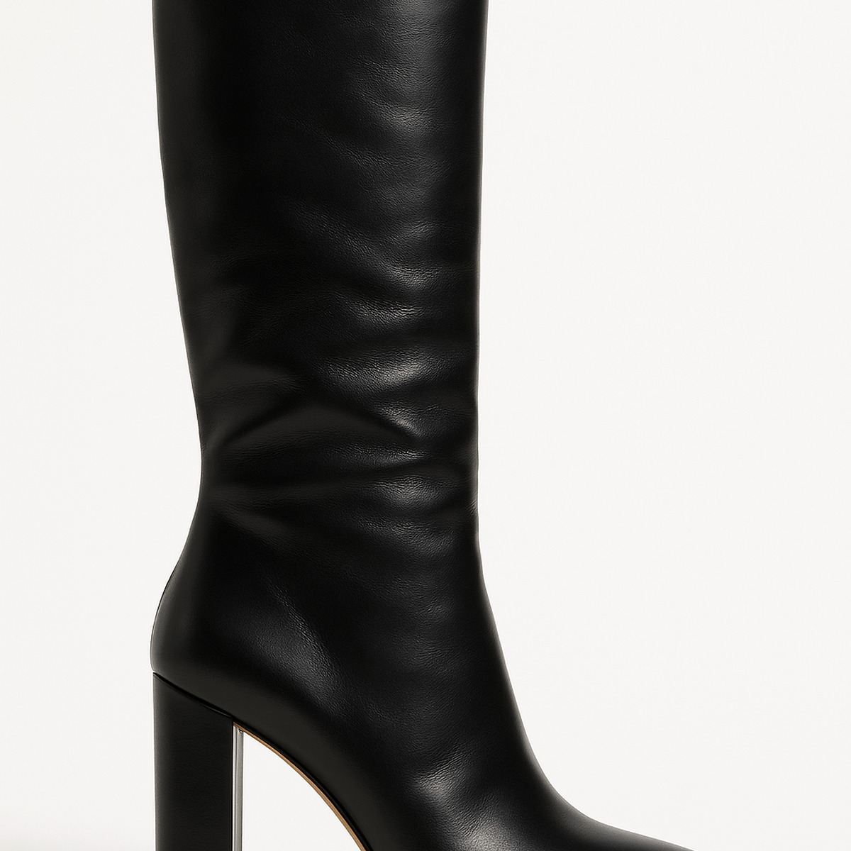 Constance | Croc-Embossed Knee-High Boots