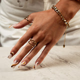 Curb Chain Ring Luxe Collection Exclusive For Layering Looks