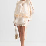Alexandra | Extravagant Boho Velvet Silhouette Dress