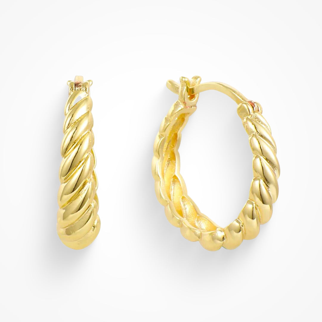 Twist Style Earrings Sterling Silver Collection Exclusive