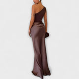 Alexandria | Maxi Dress With One-Shoulder Splendour