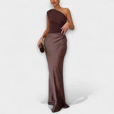 Alexandria | Maxi Dress With One-Shoulder Splendour