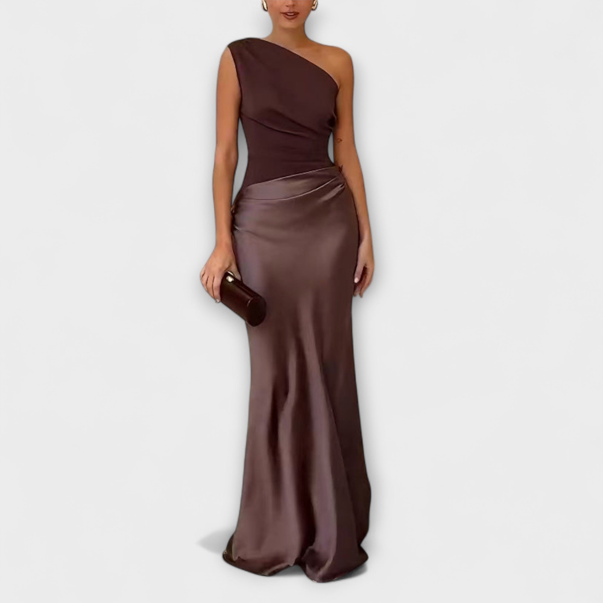 Alexandria | Maxi Dress With One-Shoulder Splendour