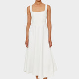 Ainsley | Timeless Ethereal Midi Dress Silhouettes