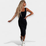 Charlotte | Midi Dress With Bomber Jacket