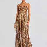 Alexandra | Luxurious Extravagant Velvet Maxi Dress