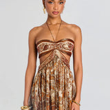 Alexandra | Luxurious Extravagant Velvet Maxi Dress