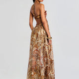Alexandra | Luxurious Extravagant Velvet Maxi Dress