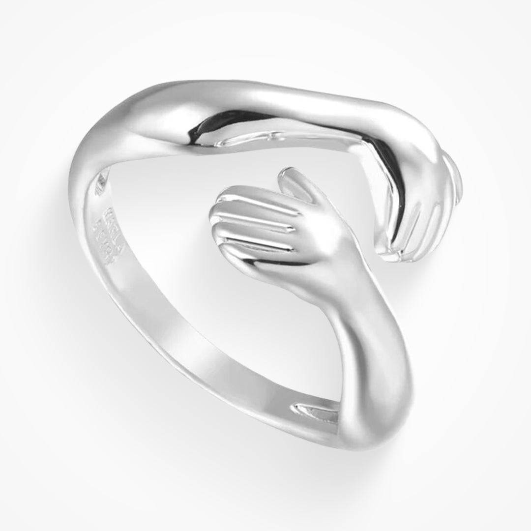 Hug Ring Gold Vermeil Embrace Collection Exclusive Glow
