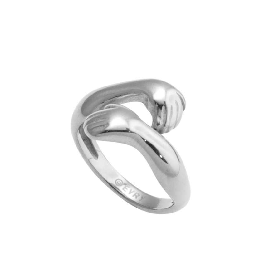 Hug Ring Gold Vermeil Embrace Collection Exclusive Glow