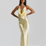 Alexandrina | Luxurious Maxi Evening Cocktail Dress