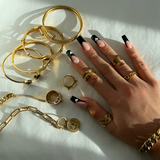 Curb Chain Ring Luxe Collection Exclusive For Layering Looks