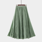 Amelia | Elegant Lightweight High-Waisted Maxi Skirt