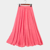Amelia | Elegant Lightweight High-Waisted Maxi Skirt