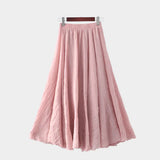 Amelia | Elegant Lightweight High-Waisted Maxi Skirt