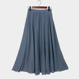 Amelia | Elegant Lightweight High-Waisted Maxi Skirt