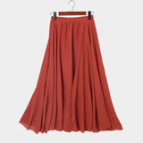 Amelia | Elegant Lightweight High-Waisted Maxi Skirt