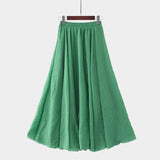 Amelia | Elegant Lightweight High-Waisted Maxi Skirt
