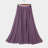 Amelia | Elegant Lightweight High-Waisted Maxi Skirt