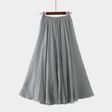 Amelia | Elegant Lightweight High-Waisted Maxi Skirt