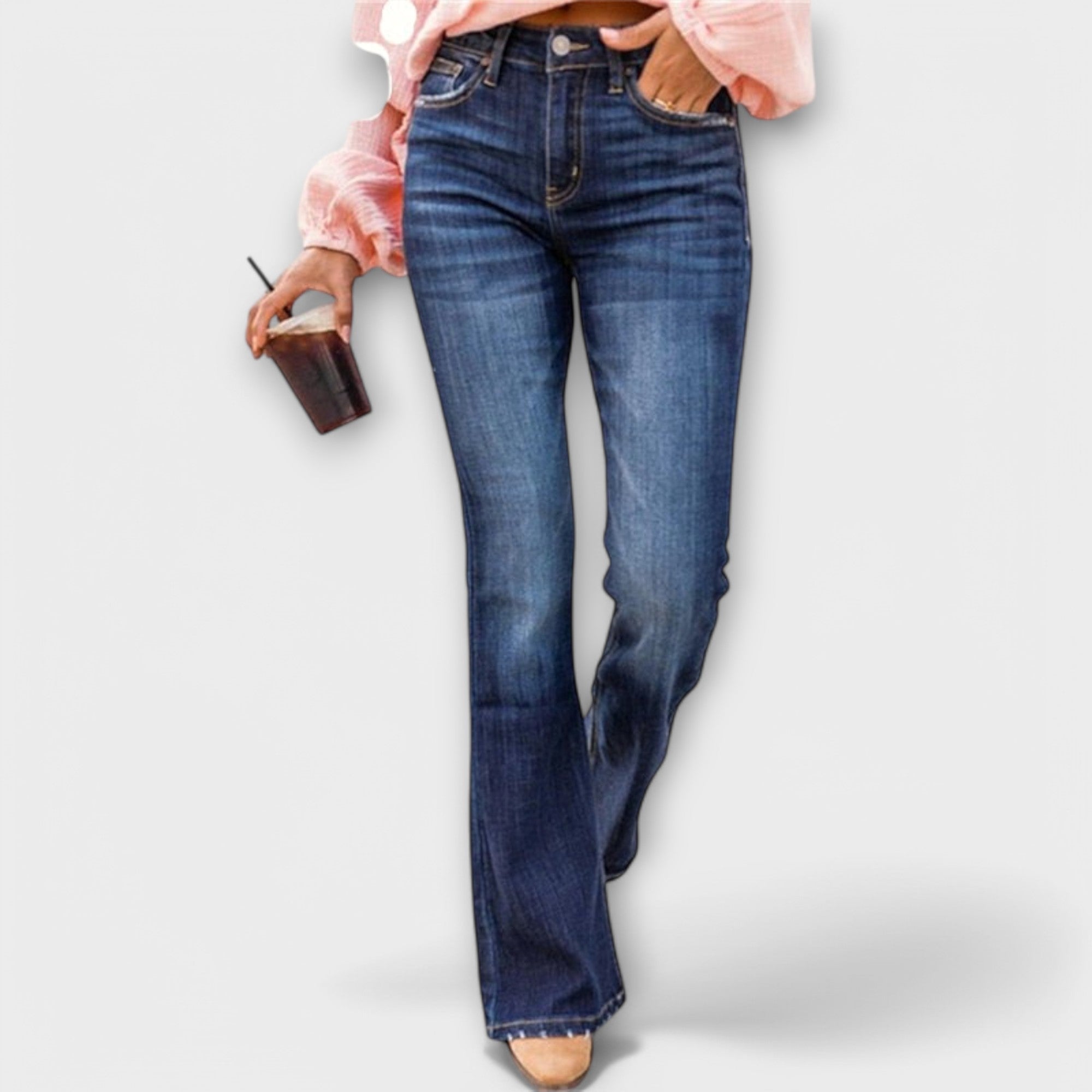 Christabella | Denim Leggings With Premium Pockets