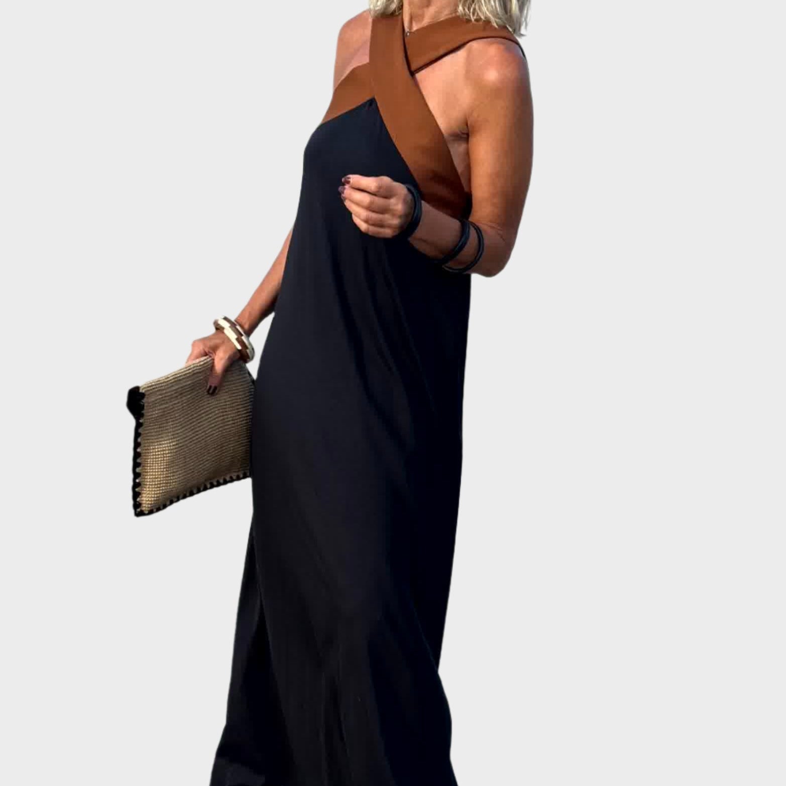 Christabella | Glamorous Open Back Evening Ensemble