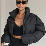 Women's lightweight puffer jacket