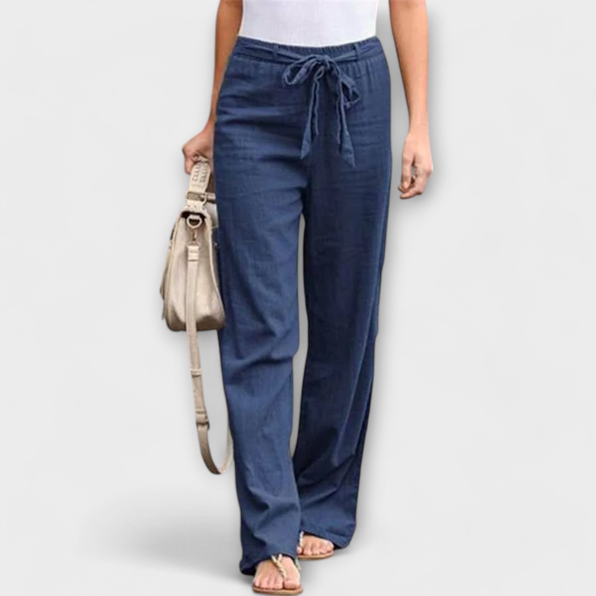 Beatrice | Deluxe Linen Luxurious Everyday Trousers
