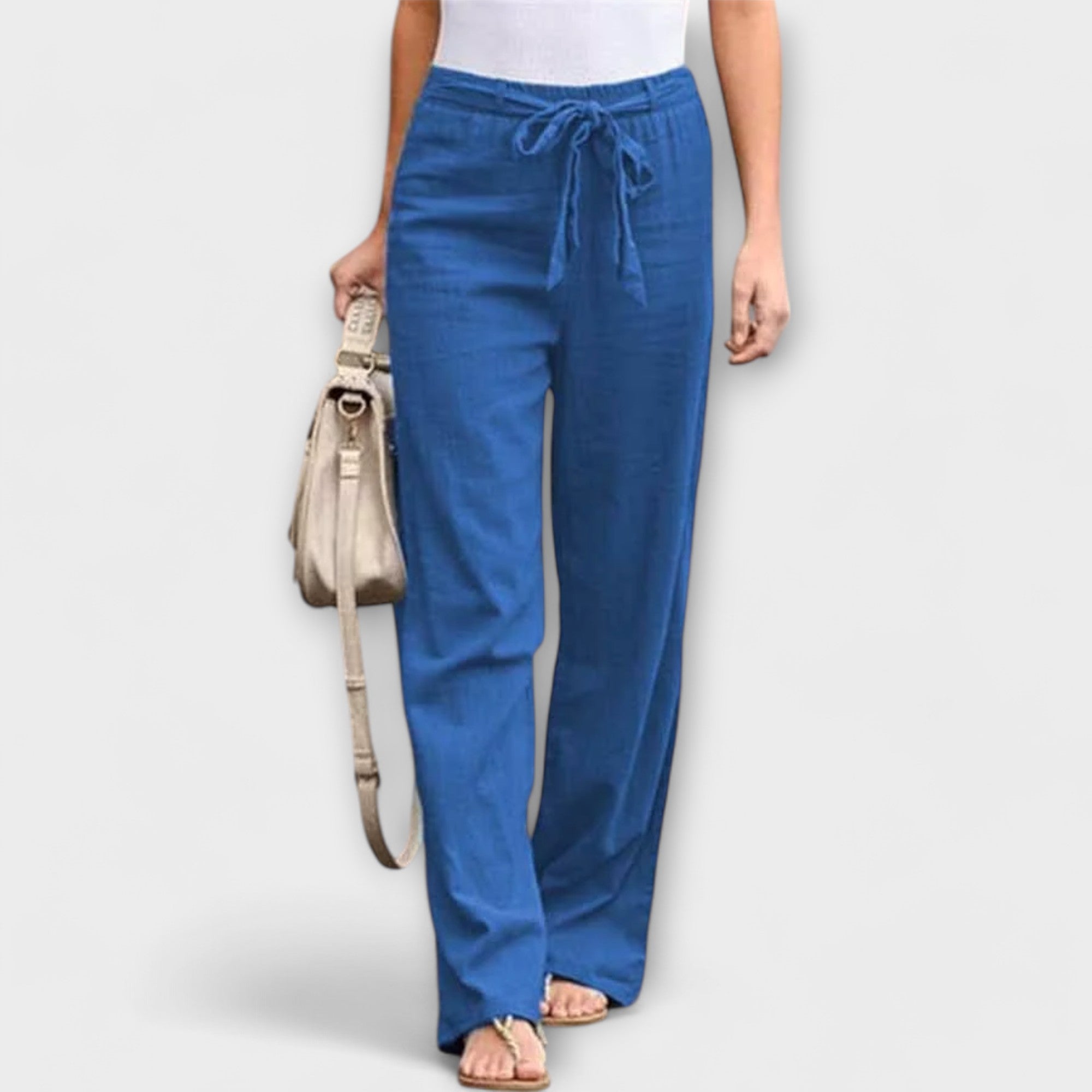 Beatrice | Deluxe Linen Luxurious Everyday Trousers