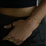 Gold Love Bracelet Elegant Luxe Collection Exclusive