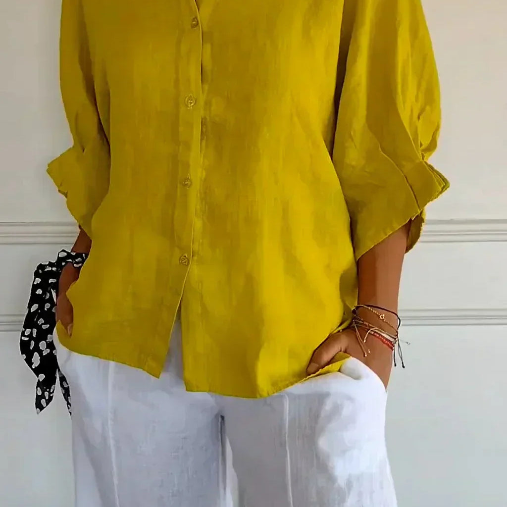 Bonnie – Relaxed Button-Up Shirt