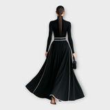Catherine | Long Dress Quintessential Minimalist Finesse