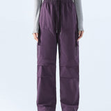 Women's Jogger Trousers - Elastic Waistband - Adjustable Fit - Lightweight & Breathable
