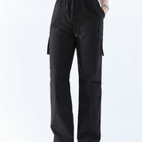 Women's Jogger Trousers - Elastic Waistband - Adjustable Fit - Lightweight & Breathable