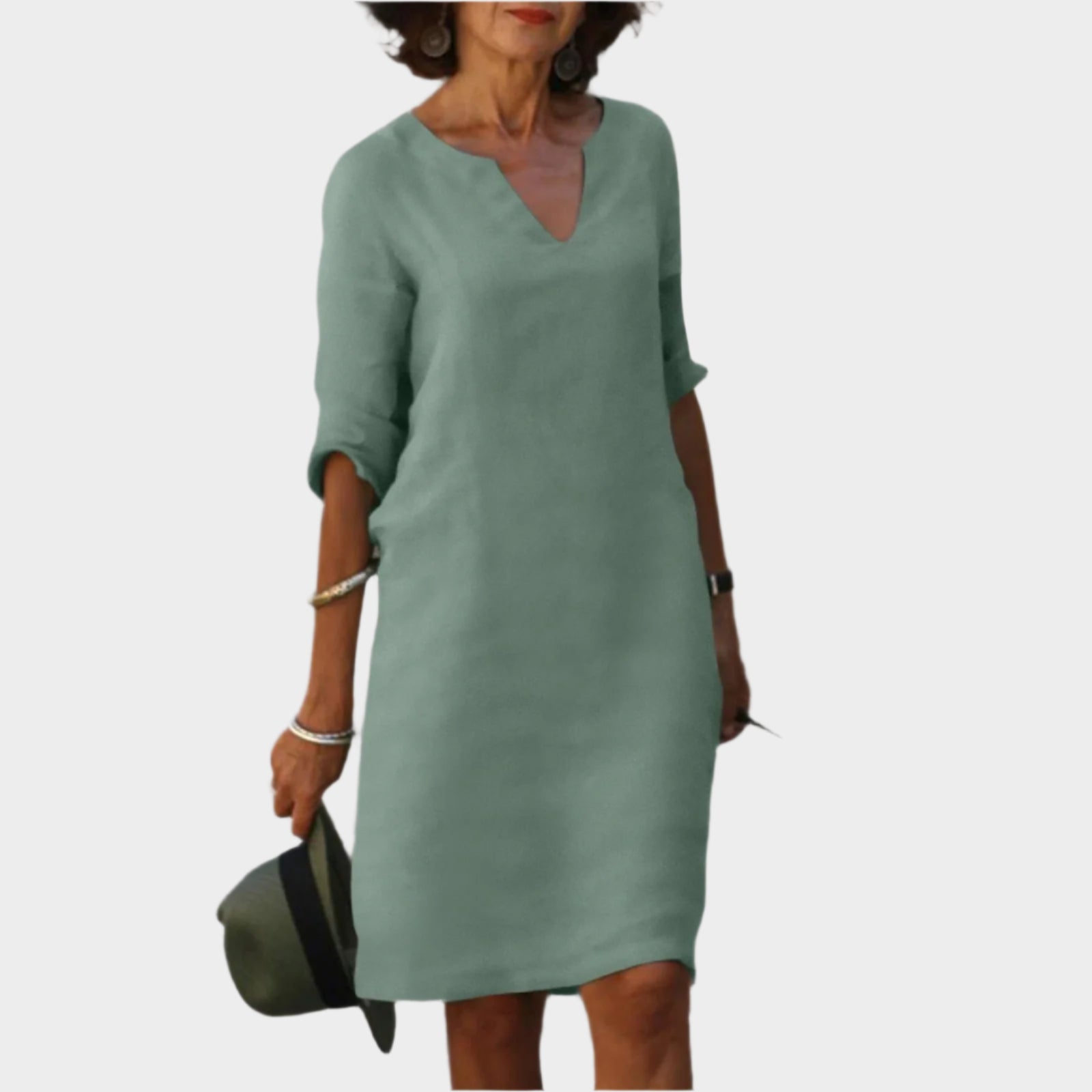 Alexandra | Luxurious Exuberant Crimson Summer Dress