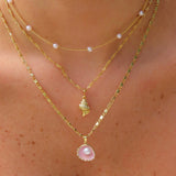 Shell Design Necklace Mother Of Pearl Limited Edition