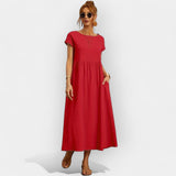 Alexandra | Luxurious Premium Cotton Dress Pockets