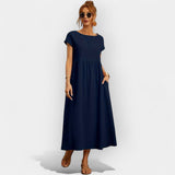 Alexandra | Luxurious Premium Cotton Dress Pockets