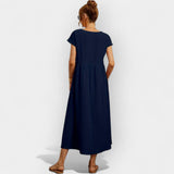 Alexandra | Luxurious Premium Cotton Dress Pockets