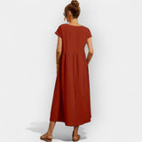 Alexandra | Luxurious Premium Cotton Dress Pockets