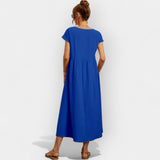 Alexandra | Luxurious Premium Cotton Dress Pockets