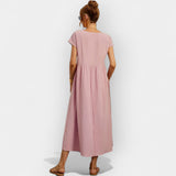 Alexandra | Luxurious Premium Cotton Dress Pockets